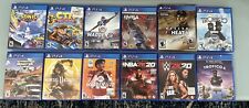 LOTE de 12 jogos usados para PS4 Madden Nfl 15 Mortal Kombat Madden NBA2k comprar usado  Enviando para Brazil