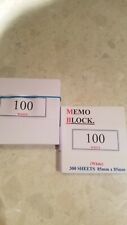 Memo block refill for sale  BIRMINGHAM