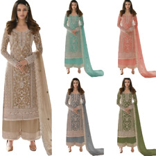 Usado, Nuevo Indio Fiesta Diseñador Ropa Pakistaní Boda Salwar Kameez Vestido Traje segunda mano  Embacar hacia Argentina