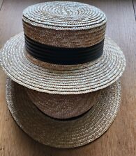 Straw boater hat for sale  STEVENAGE