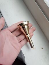 Boquilla de trombón de diámetro pequeño warburton 7m chapada en oro segunda mano  Embacar hacia Argentina