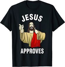 NEW LIMITED Jesus Approves Buddy Christ T-Shirt for sale  Shipping to Canada