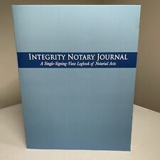 Integrity notary journal for sale  Nashville