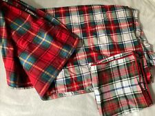 Kingsize reversible tartan for sale  SOUTHEND-ON-SEA