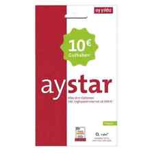 Aystar prepaid sim gebraucht kaufen  Leverkusen