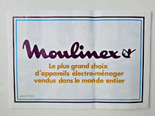 Moulinex catalog january d'occasion  Expédié en Belgium
