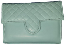 Bolsa de ombro feminina feita à mão, couro sintético, cor verde claro, tamanho: pequena comprar usado  Enviando para Brazil