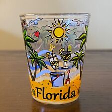 Florida Souvenir Shot Glass / Medida / Suporte para Palito ~ Praia, Bebidas, Biquíni comprar usado  Enviando para Brazil