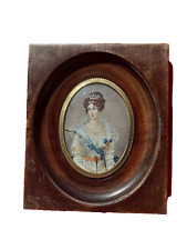 Portrait miniature femme d'occasion  Apt