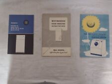 Vintage appliance booklets for sale  Sun City