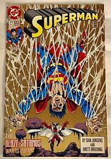 Superman: The Blaze/Satanus War Is Over - Issue 71 - 1992 DC Comics - 1st Print for sale  Shipping to South Africa