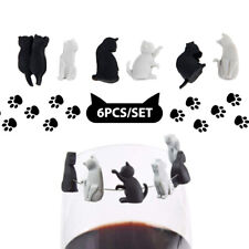 6pcs silicone cat for sale  Shipping to Ireland