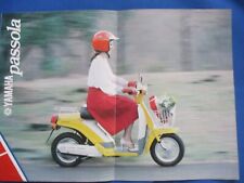 Yamaha Passola Sales Leaflet Brochure for sale  Shipping to South Africa