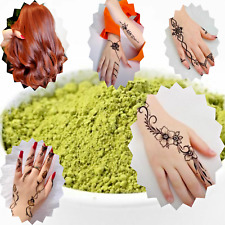 Henna Natural Hair Dye & Tattoo Pure Organic Moroccan Henna Colour Powder - 100g comprar usado  Enviando para Brazil