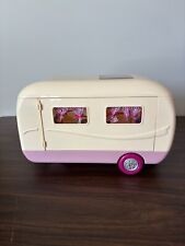 Lil Woodzeez Happy Camper Calico Critters Travel Trailer RV, used for sale  Shipping to South Africa