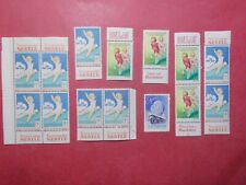 Lot timbres vignettes d'occasion  France