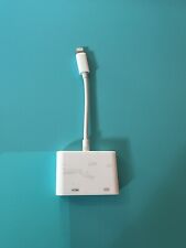 Adaptador AV digital Apple Lightning genuíno HDMI-iPhone iPad MD826AM/A grau A, usado comprar usado  Enviando para Brazil