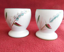 2 x Denby Greenwheat egg cups - good condition, used for sale  LOUTH