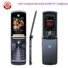 Celular flip desbloqueado original Motorola RAZR2 V9 GSM 2MP câmera Bluetooth Java comprar usado  Enviando para Brazil