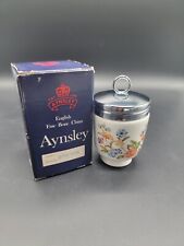 Vintage Aynsley Bone China Egg Coddler -Cottage Garden Pattern!, used for sale  Shipping to South Africa
