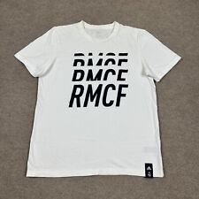 Camiseta Adidas Para Hombre Talla L Blanca Real Madrid Fútbol Club Mangas Cortas segunda mano  Embacar hacia Argentina