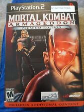 Mortal Kombat: Armageddon Premium Edition (PlayStation 2, 2006) Retro Rare Game for sale  Fort Smith