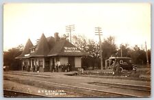 Used, Canada Whitby Ontario Whitby Junction GTR Station RPPC Vintage Postcard for sale  Shipping to South Africa