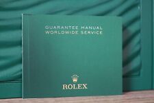 Rolex booklet garantie gebraucht kaufen  Bremen