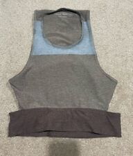 Outdoor Voices Tri-Tone Slash Back Crop Sports Bra Activewear Small for sale  Shipping to South Africa