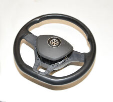 Used, Steering wheel 3-spoke 6C0419091F E74 Polo 6R original VW     for sale  Shipping to South Africa
