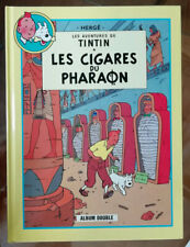 Tintin Cigares du Pharaon & Le Lotus Bleu HERGE éd France Loisirs d'occasion  Colmar