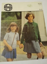 Knitting pattern jumper for sale  BEDFORD