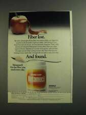 1984 Metamucil Fiber Ad - Fiber Lost and Found, used for sale  Shipping to South Africa