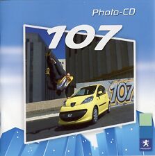 Używany, Peugeot  107 03 / 2005 catalogue brochure + CD na sprzedaż  PL