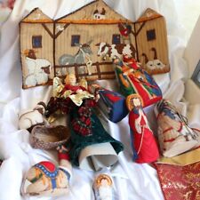 Vintage christmas nativity for sale  Lyndhurst