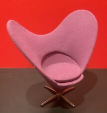 Cadeira Vitra Miniatura Coração Violeta Cone por Verner Panton comprar usado  Enviando para Brazil