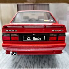 VOITURE SOLIDO RENAULT 21 2L TURBO MK1 ROUGE 1988 1:18 NEUF BOITE d'occasion  Gagny