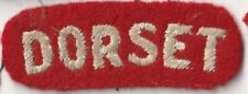Dorset regiment embroidered for sale  Shipping to Ireland