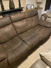 Seater reclining sofa for sale  REDDITCH