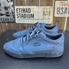  Lakai Cambridge Paterson Mens Blue Leather Skate Inspired Sneakers Shoes, used for sale  Shipping to South Africa