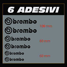 Kit adesivi brembo usato  Virle Piemonte