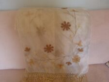 Organza shawl wrap for sale  PUDSEY