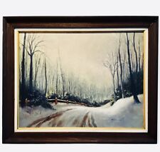 Vintage signed oil for sale  Williamstown