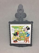 Minnie & Mickey Mouse Cerámica Trivet De Colección Años 70 Estufa de Cocina Hierro Fundido segunda mano  Embacar hacia Argentina