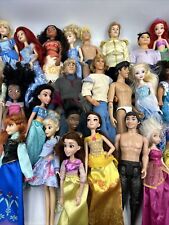 Lote enorme de bonecas princesa príncipe Disney algumas vintage/articuladas (algumas precisam de TLC), usado comprar usado  Enviando para Brazil