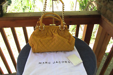 Bolsa satchel Marc Jacobs couro acolchoado mostarda comprar usado  Enviando para Brazil