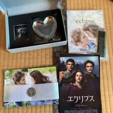 Usado, Eclipse Twilight Saga Premium Caixa 3 DVD Cartão Fotográfico Bandeja de Joias Conjunto Vampiro Japão comprar usado  Enviando para Brazil