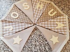 Personalised bunting cream for sale  BARNSLEY