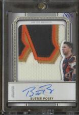 2022 Topps Definitive BUSTER POSEY Ultra Game Used Jersey Patch Auto /16 JA356, used for sale  Shipping to South Africa