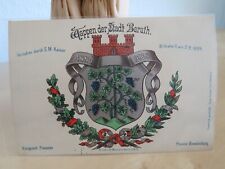 AK - Wappen der Stadt Baruth Königreich Preussen Provinz Brandenburg gebraucht kaufen  Köln
